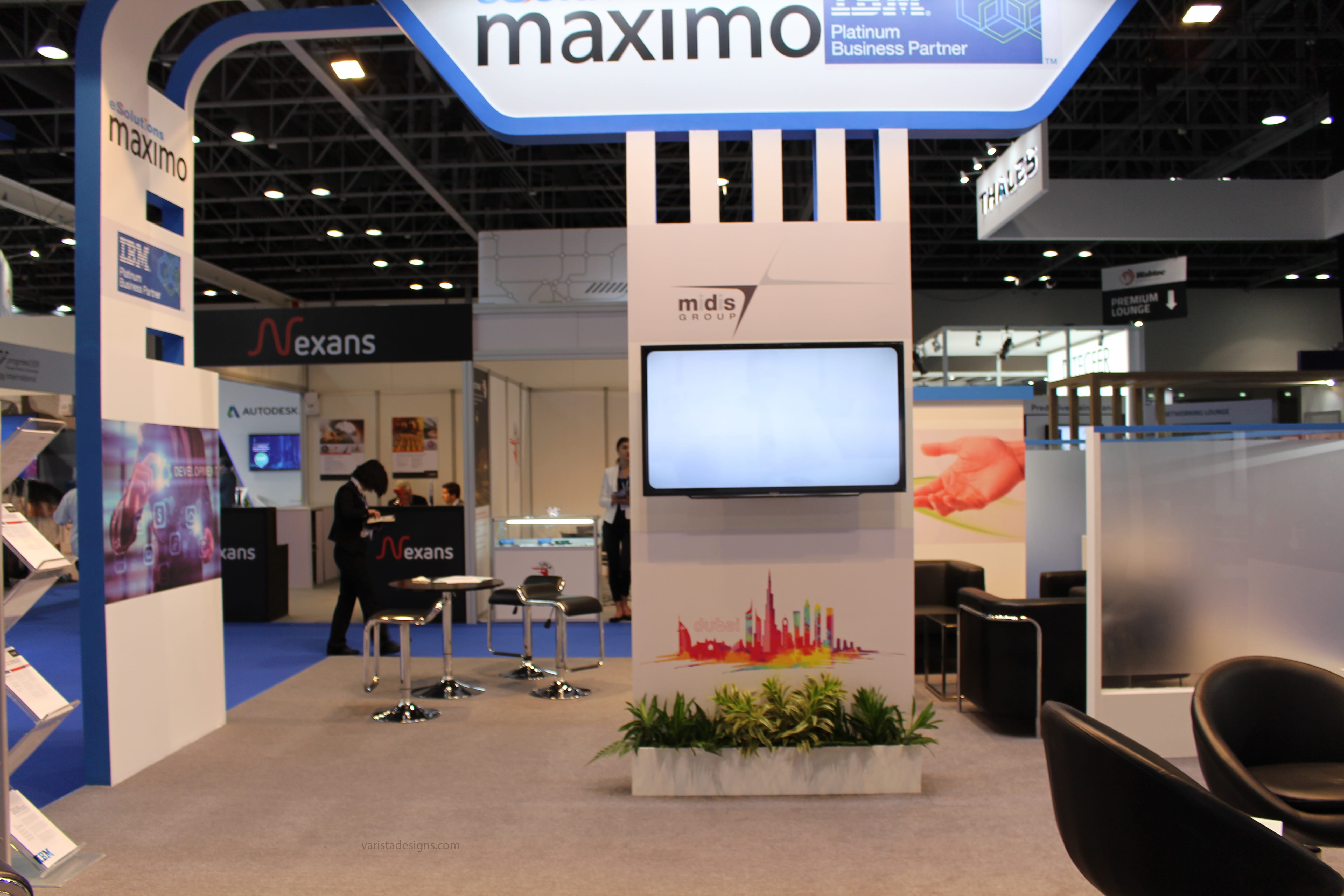 eSolutions Maximo exhibition stand builders MER-2017 