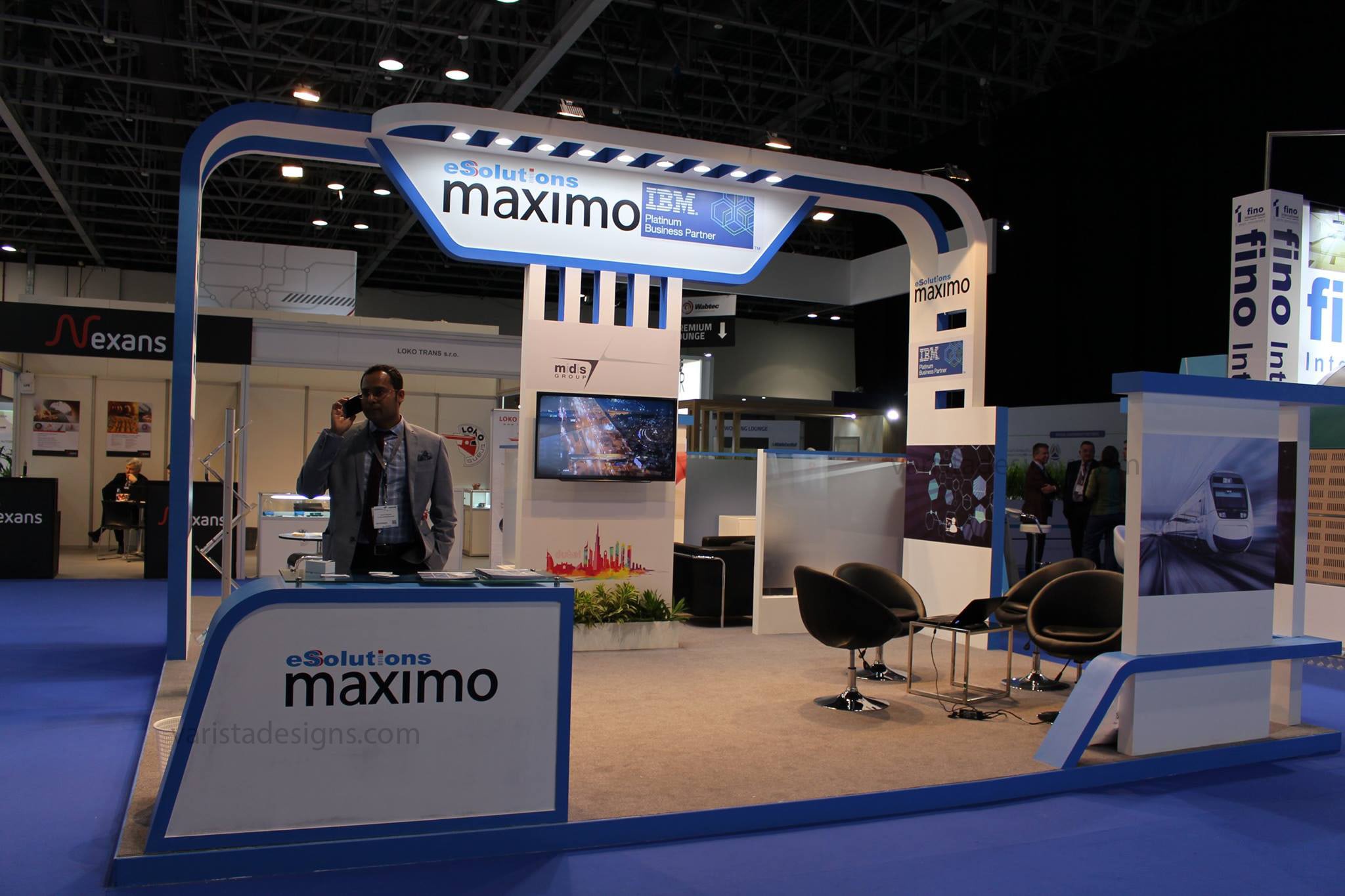 eSolutions Maximo exhibition stand builders MER-2017 