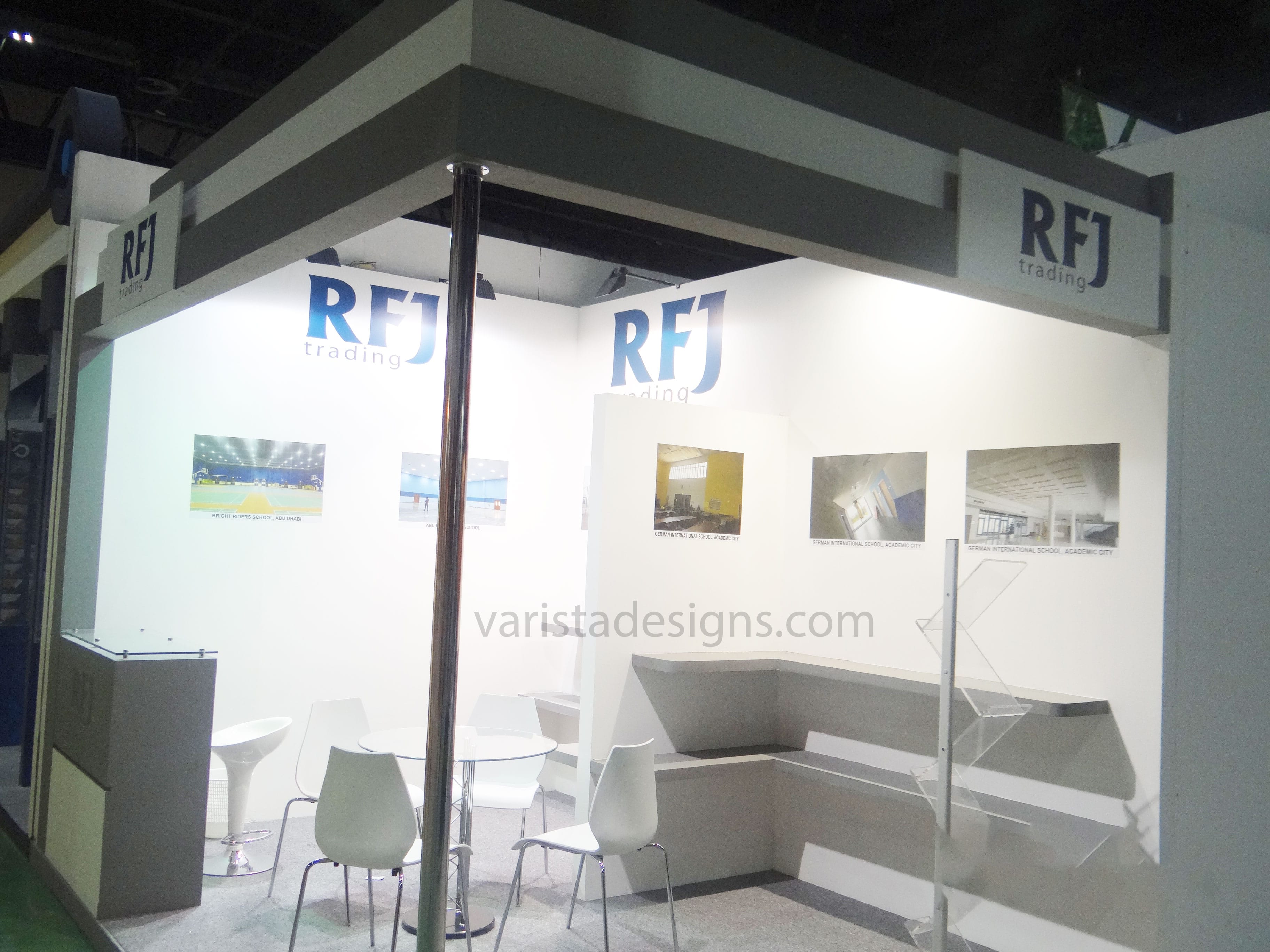varistadesigns RFJ trading Exhibition Stand