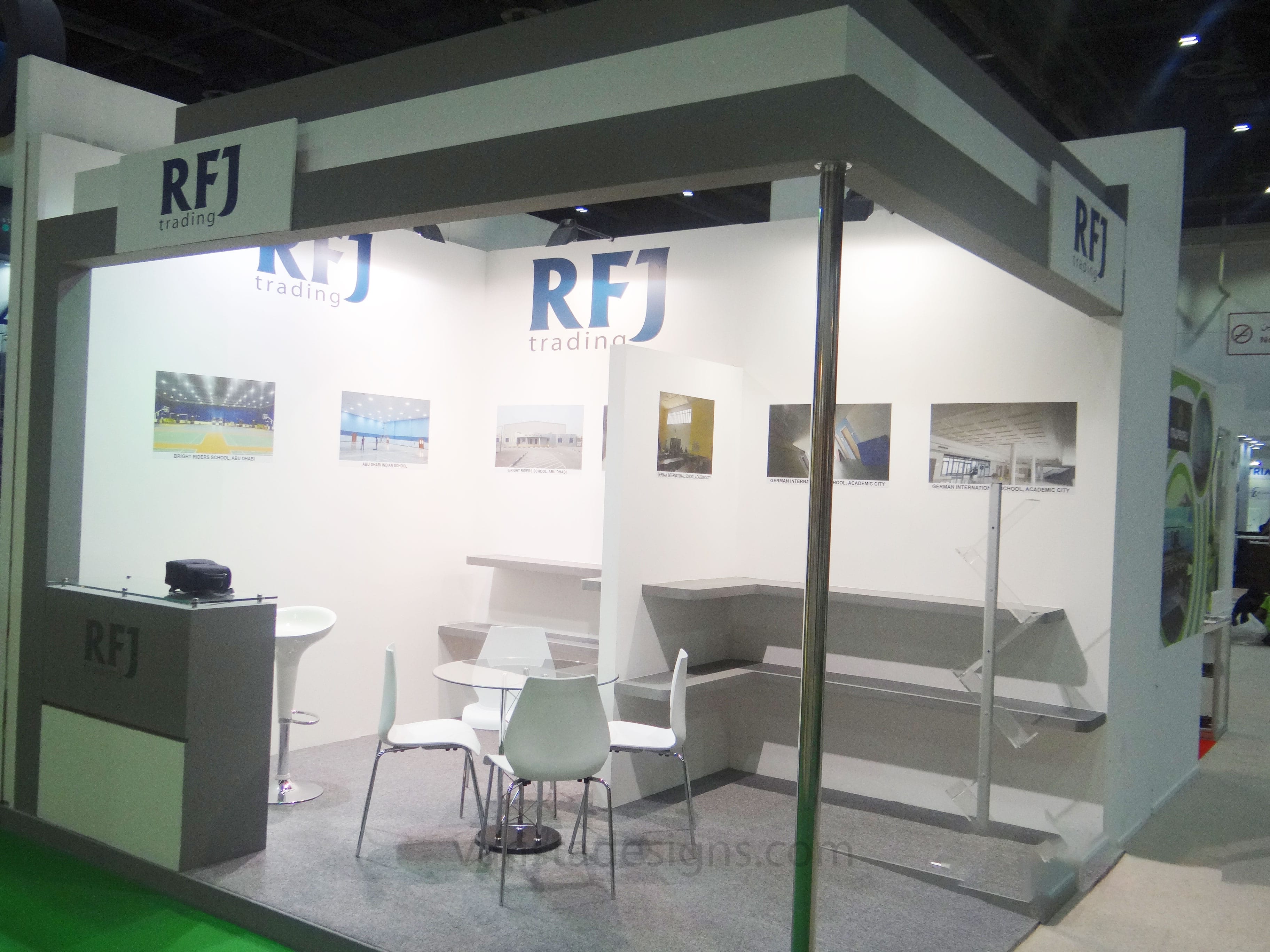 varistadesigns RFJ trading Exhibition Stand