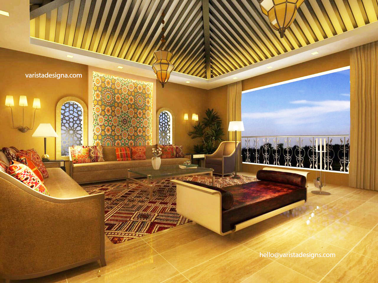living room interior designers fitout company in dubai