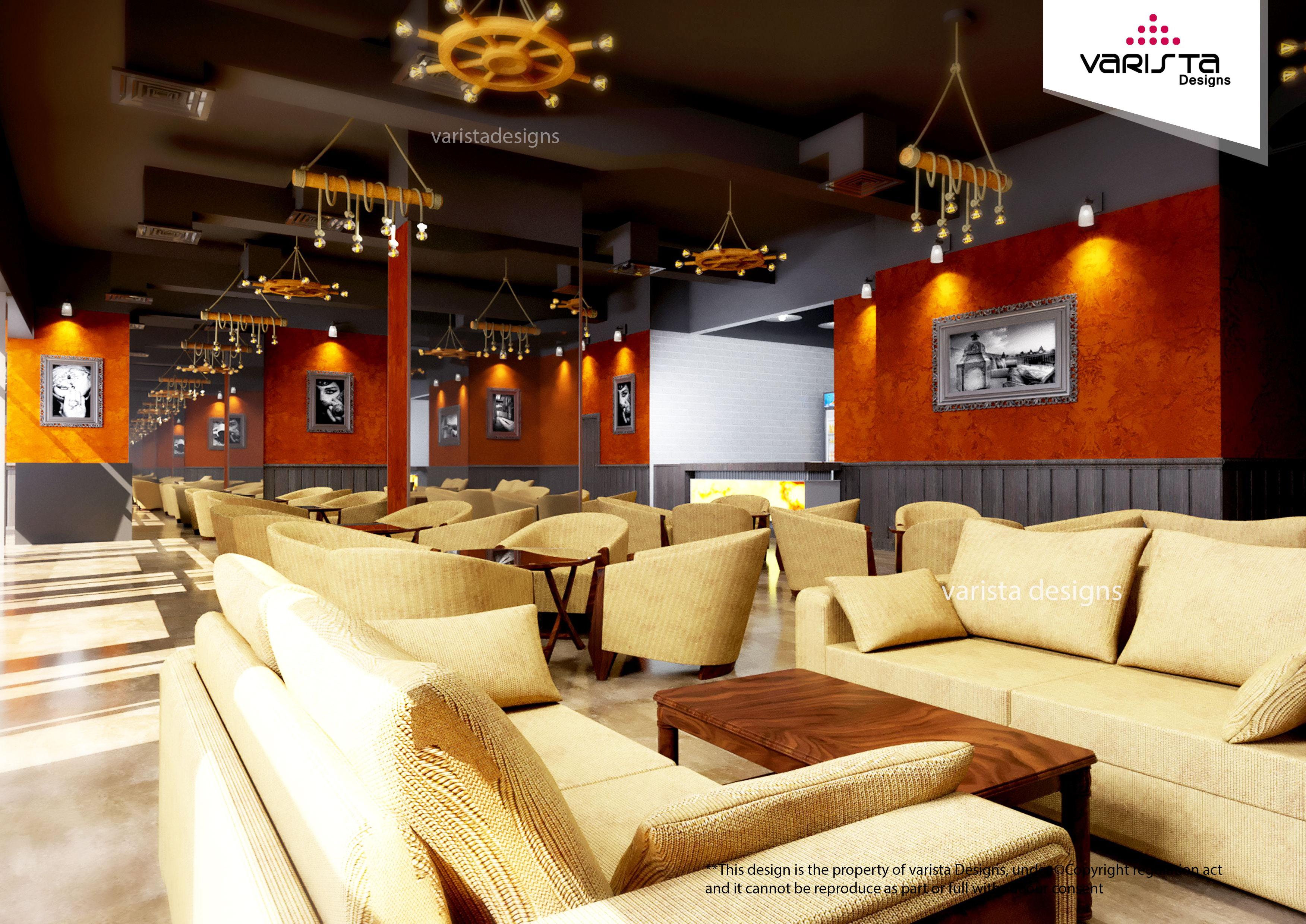 shisha cafe interior design fitout by varistadesigns