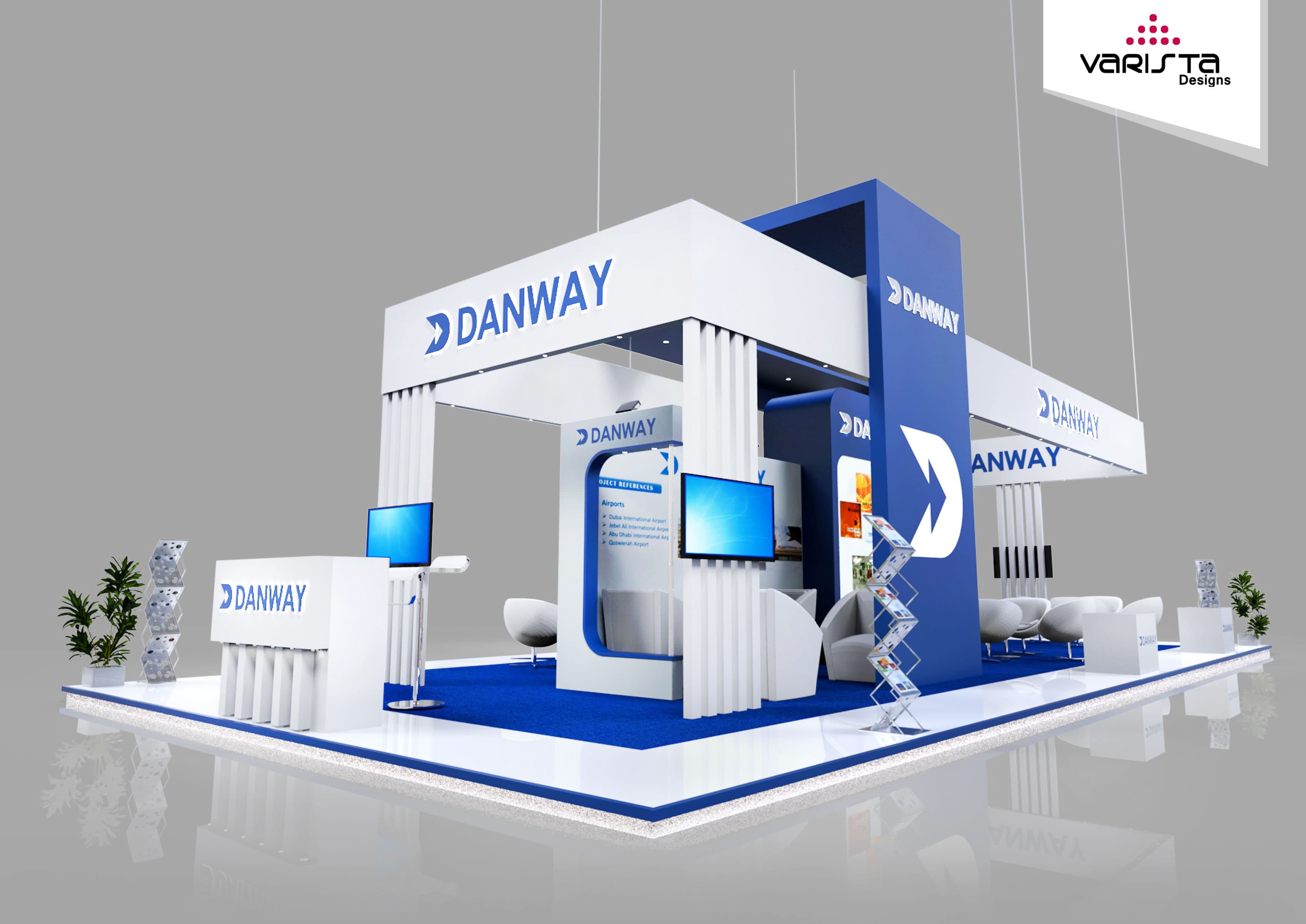 danway construction exhibition stand designs for WETEX dubai