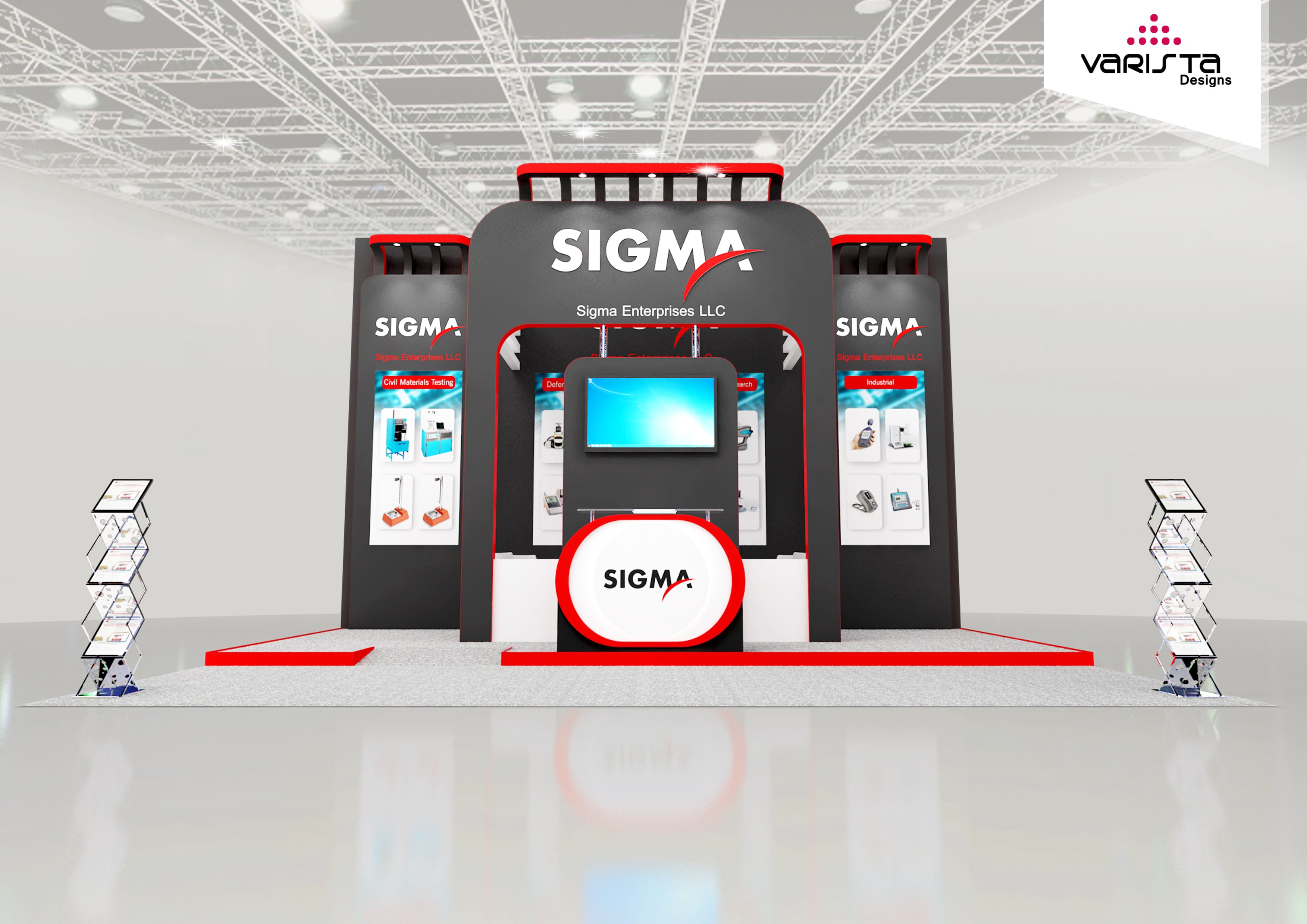 sigma enterprises exhibition stand at big5 heavy dubai